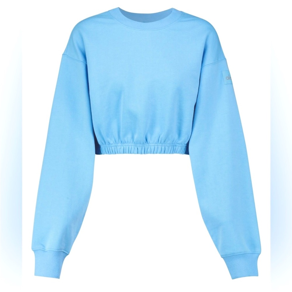 Alo Yoga “Devotion” Cropped Sweatshirt